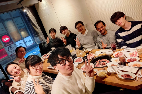 Year-end thanks party